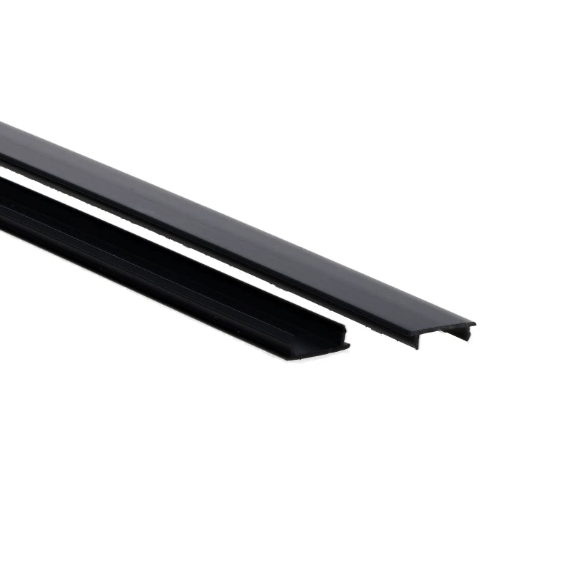 Blindplaat - 1-Fase Railverlichting - Zwart - 1 meter - Outledtl.nl